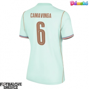 Francie Eduardo Camavinga #6 Dámské Venkovní Dres MS 2026 Krátký Rukáv